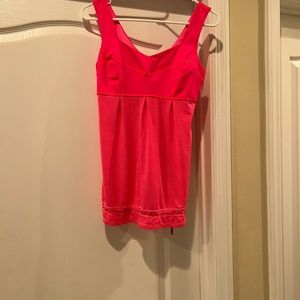 Lululemon Pink Elevate Tank